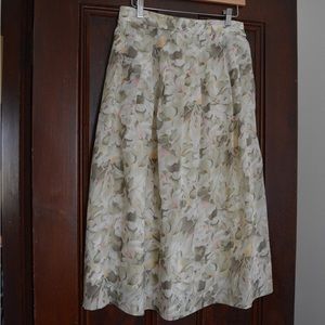 Vintage Floral Skirt